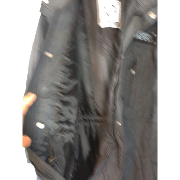 Vintage OP Ocean Pacific Tech Jacket Men's Sz L Full Zip Snap Snowboard Coat - Picture 8 of 14